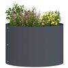 vidaXL Plante ring 5 pcs Antracit 30 x 30 x 20 cm Koldvalset st&aring;l