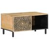 vidaXL sofabord 80x50x40 cm massivt mangotr&aelig;
