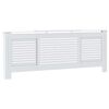 vidaXL radiatorskjuler 205 cm MDF hvid