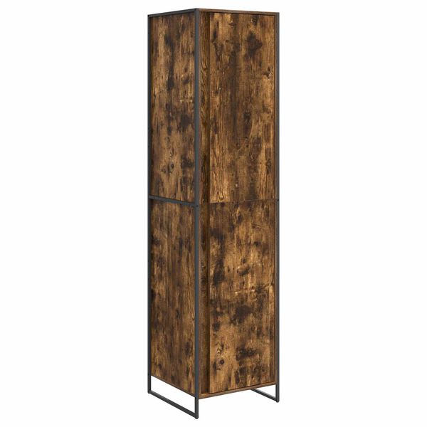 vidaXL Warderobe 2 pcs R&oslash;get Eg 50 x 50 x 200 cm Konstrueret tr&aelig;