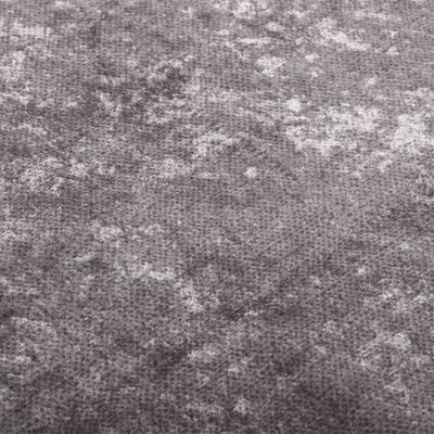 vidaXL gulvtæppe 190x300 cm skridsikkert og vaskbart grå