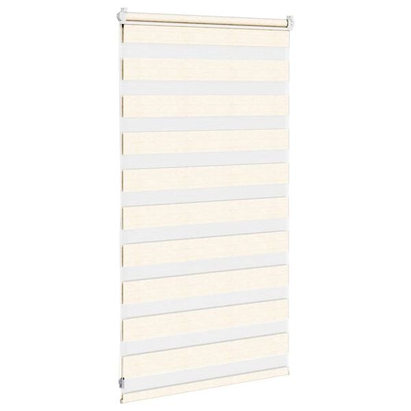 vidaXL zebragardin marmorbeige 70x100 cm stofbredde 65,9 cm polyester
