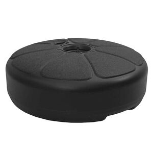 vidaXL parasolfod 15 l sand- eller vandfyld sort