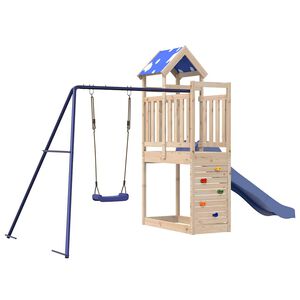 vidaXL udend&oslash;rs leges&aelig;t massivt fyrretr&aelig;