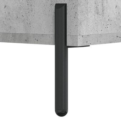 vidaXL skænk 34,5x34x90 cm konstrueret træ betongrå
