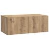 vidaXL V&aelig;gh&aelig;ngt TV-skab 78,5 x 41 x 30 cm Artisan-eg Konstrueret tr&aelig;