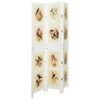 vidaXL Romdivider Panel Hvid 106 x 165 cm MDF