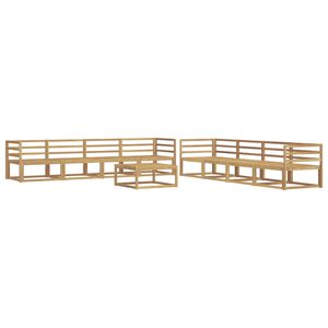 vidaXL Udend&oslash;rs sofagruppe 9 pcs Hvid 79 x 79 x 37 cm