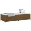 vidaXL daybed 90x200 cm massivt fyrretr&aelig; gyldenbrun
