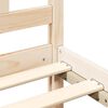 vidaXL sengeramme 135x190 cm massivt træ
