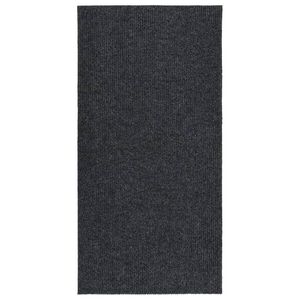 vidaXL snavsbestandig t&aelig;ppel&oslash;ber 100x200 cm antracitgr&aring;