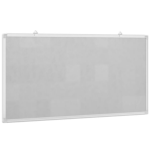 vidaXL magnetisk whiteboard 60x30x1,7 cm aluminium