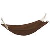 vidaXL foldbar h&aelig;ngek&oslash;je 2-personers brun 360 x 150 cm