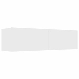 vidaXL tv-skab 120x30x30 cm konstrueret tr&aelig; hvid