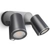 Steinel udend&oslash;rs spotlampe med sensor Spot Duo Sensor Connect sort