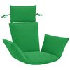 vidaXL Adirondack Pude PUTTEN 100% polyester Gr&oslash;n 60 x 145 x 10 cm