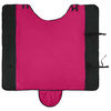 vidaXL Hestet&aelig;ppe Pink og Sort 165 cm Polyester