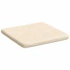 vidaXL S&aelig;depuder 4 pcs Creme 40 x 40 x 3 cm Velourstof