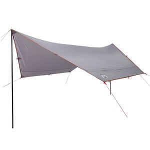 vidaXL tarp 430x380x210 cm vandt&aelig;t gr&aring; og orange