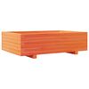 vidaXL plantekasse 90x60x26,5 cm massivt fyrretr&aelig; gyldenbrun