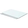 vidaXL hylder 2 stk. glaspanel 50 x 30 cm klar
