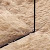 vidaXL shaggy gulvt&aelig;ppe NAVARRA 200x290 cm h&oslash;je luv polyester beige