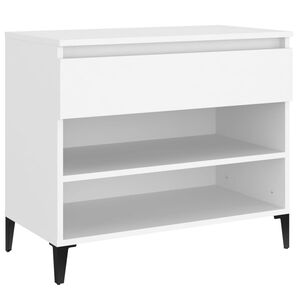vidaXL skoreol 70x36x60 cm konstrueret tr&aelig; hvid