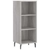 vidaXL sk&aelig;nk 34,5x32,5x90 cm konstrueret tr&aelig; gr&aring; sonoma-eg