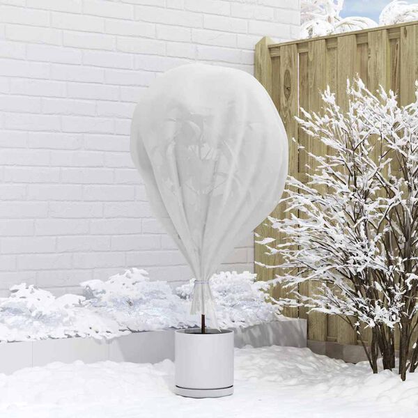 vidaXL Frostbeskyttelsesplante fleece Hvid 20 x 3,2 m Non-woven stof