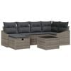 vidaXL Sofa S&aelig;t 7 stk. polyrattan