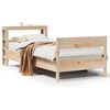 vidaXL sengeramme uden madras 90x190 cm massivt fyrretr&aelig;
