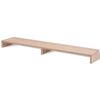 vidaXL sk&aelig;rmstander i konstrueret tr&aelig; 110x23,5x9 cm beige