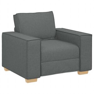 vidaXL sofastol m&oslash;rkegr&aring; 100x78x84 cm stof