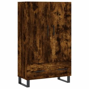 vidaXL skab 69,5x31x115 cm konstrueret tr&aelig; r&oslash;get sonoma-eg