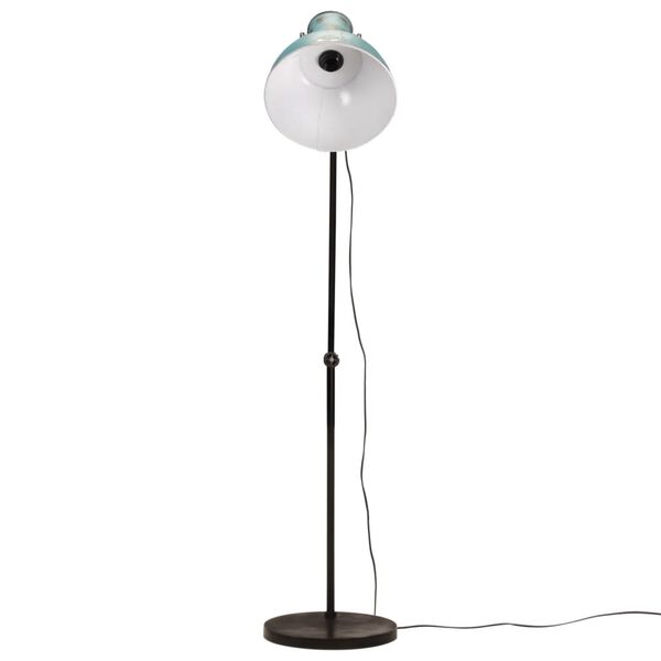 vidaXL gulvlampe 25 W 150 cm E27 rustik bl&aring;