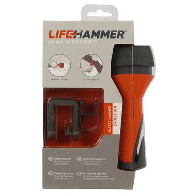 Lifehammer sikkerhedshammer Evolution orange