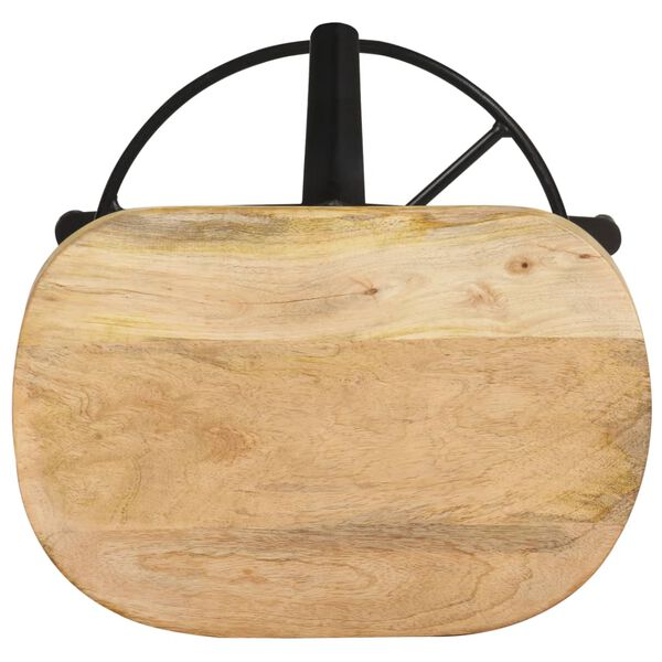 vidaXL barstole 2 stk. 66 cm massivt mangotræ