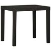 vidaXL havebord 79x65x72 cm plastik antracitgr&aring;