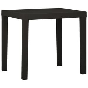 vidaXL havebord 79x65x72 cm plastik antracitgr&aring;