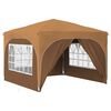 vidaXL Pop-up Festtelt 290 x 290 x 245 cm Beige