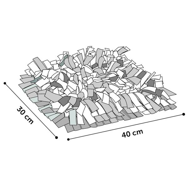 FLAMINGO snusem&aring;tte med lynl&aring;s til hunde Amigo 30x40 cm