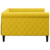 vidaXL daybed 100x200 cm velour gul
