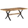 vidaXL spisebord 180x90x76 cm ru mangotr&aelig;
