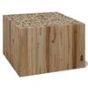 vidaXL sofabord 50x50x35 cm &aelig;gte teaktr&aelig;