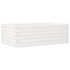 vidaXL plantekasse 70x40x23 cm massivt fyrretr&aelig; hvid