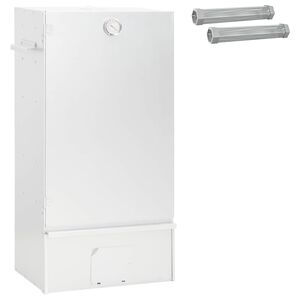 vidaXL Ryggerovn 3 pcs 44,5 x 29 x 83 cm Galvaniseret st&aring;l S&oslash;lv