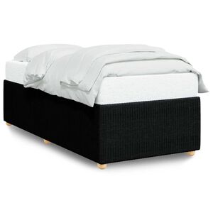 vidaXL sengeramme uden madras 80x200 cm stof sort