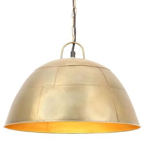 vidaXL industriel vintage h&aelig;ngelampe 25W rund 41 cm E27 messingfarvet