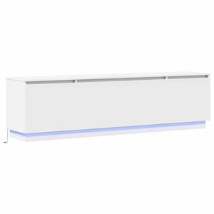 vidaXL TV-skab 180 x 38 x 49 cm Hvid Konstrueret tr&aelig;