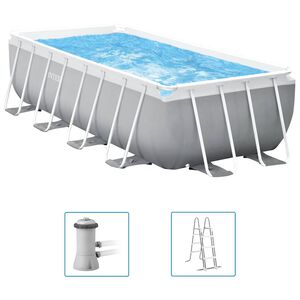 Intex swimmingpools&aelig;t Prism Frame 400x200x122 cm rektangul&aelig;r